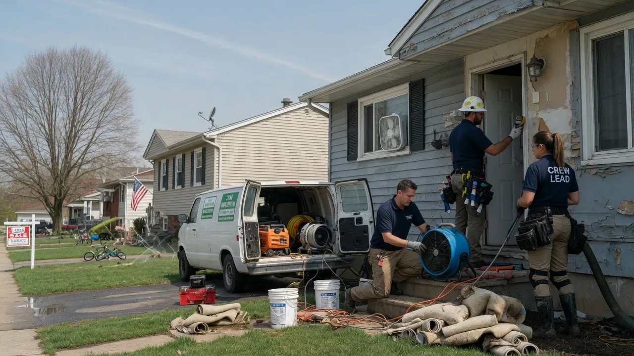 Flood Cleanup in Laurys Station, PA near me
